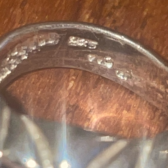 Vintage ring with Smokey Quartz - Picture 5 of 5